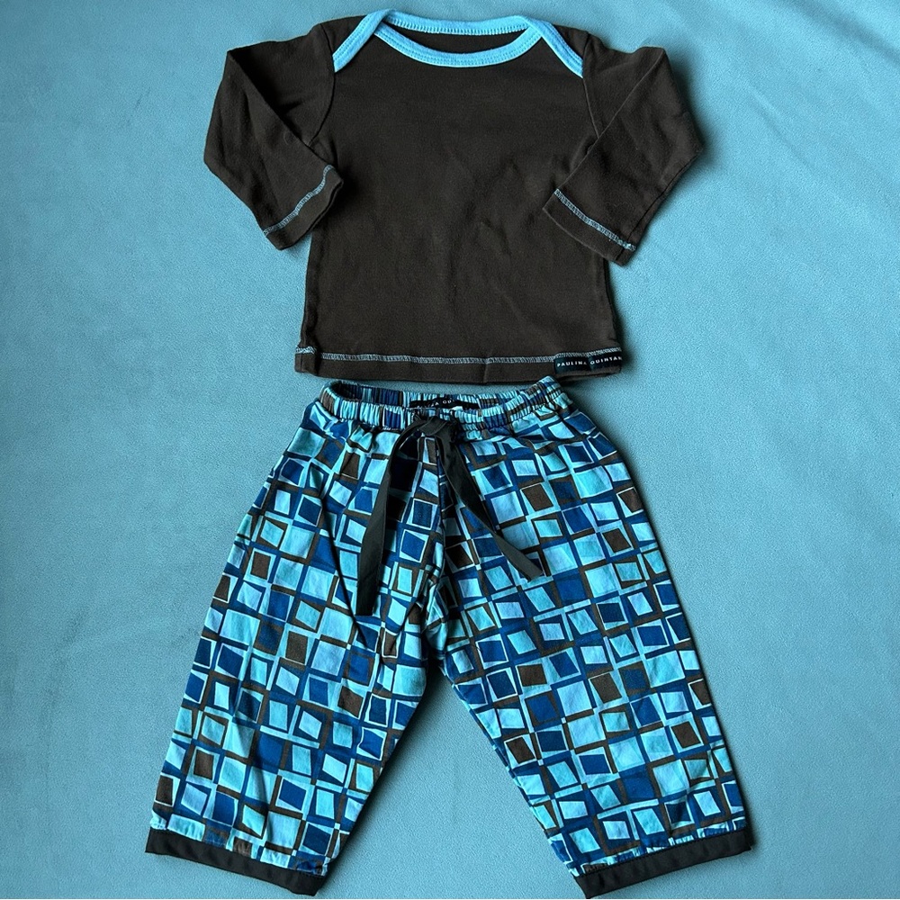 Paulina Quintana ~ Set of 2 ~ Long Sleeve and Lined Pants ~ Size 12 Months